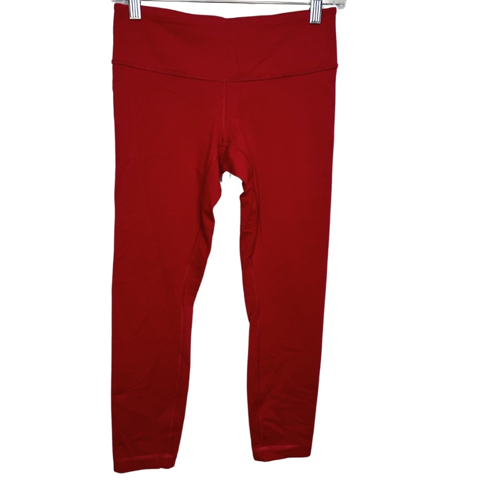 lululemon athletica Red High-Rise Leggings